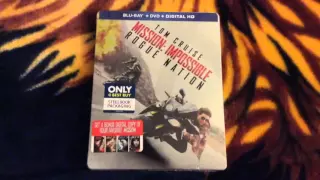 Mission: Impossible - Rogue Nation (Best Buy Exclusive Steelbook) Blu-ray Unboxing