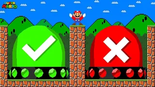 Can Mario Press the Ultimate True and False Switch in New Super Mario Bros.? | Game Animation