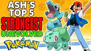 Ash's Top 5 Strongest Unevolved Pokemon (ft MysticUmbreon)