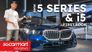 First Look: BMW 5 Series and i5 | Sgcarmart Access