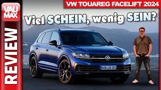 Viel Schein, wenig Sein? 2024er VW Touareg Facelift // Weltpremiere // VauMax Review