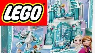 LEGO Disney FROZEN Волшебный ледяной замок Эльзы - 41148  UHD 4K 3840x2160