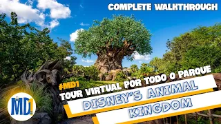 Tour virtual no Disney's Animal Kingdom - Complete walkthrough tour Disney's Animal Kingdom