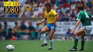 Brazil 3-0 Northern Ireland World Cup 1986 | Full highlight -1080p HD | Zico