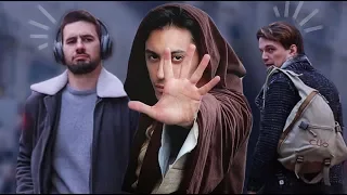 STAR WARS EN Réalité Virtuelle dans la rue - PRANK - DIMI