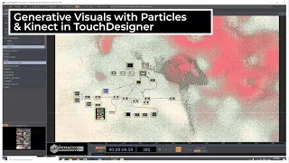 Generative Visuals with Particles & Kinect: TouchDesigner Tutorial with Crystal Jow