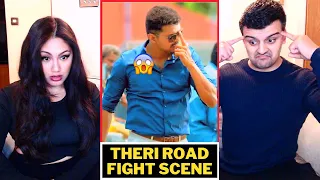 VIJAY - ROAD FIGHT SCENE REACTION | #ThalapathyVijay