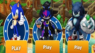 Sonic Dash - Movie Sonic vs Reaper Metal Sonic vs Werehog - All Characters Unlocked Walkthrough