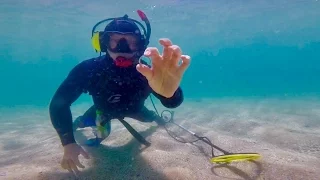 Metal detecting biggest platinum diamond ring ever