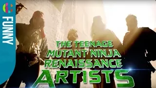 The Teenage Mutant Ninja Renaissance Artists | Horrible Histories