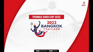 Indonesia vs Japan - Live Score Semi Final BWF Thomas Cup 2022