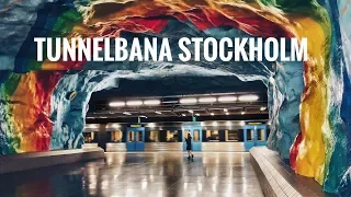 Самые красивые станции метро Стокгольма | Tunnelbana Stockholm