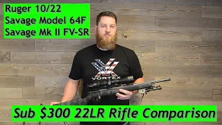 Sub $300 22LR Rifle Comparison