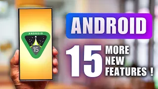 ANDROID 15 New Features Have Arrived - Developer Preview 1 & 2