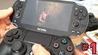 PS4 Vita Hack (1 of 4): Demo of Controlling Vita with Dual Shock
