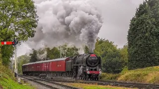 The Britannia Bark !  70013 Oliver Cromwell On The GCR & The Mainline !