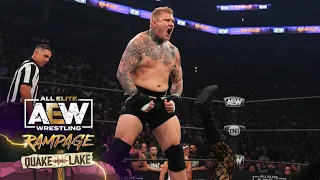 Parker Boudreaux Impresses in His Rampage Debut | AEW Rampage: Quake By the Lake, 8/12/22