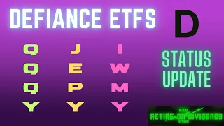 Defiance Income ETFs QQQY, JEPY, & IWMY Weekly Wrap up - 3/3/24 (Take 2) #defiance #qqqy #jepy #iwmy