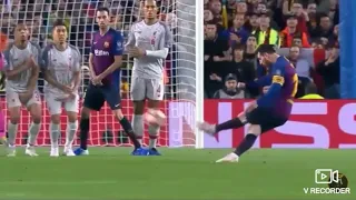 Emocionante relato del gol de Messi contra el Liverpool⚽️🏆. (Narrador: Carlos Martínez)🗣