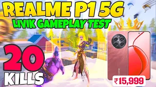 🔥Realme P1 5G BGMI ( Livik Gameplay ) Test On Fps - Under 15k Gaming Phone