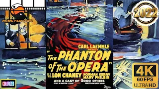 The Phantom of the Opera (1925) (Full Movie) (Colorized,4K,60FPS) Silent Cult Classic (2022 Edition)