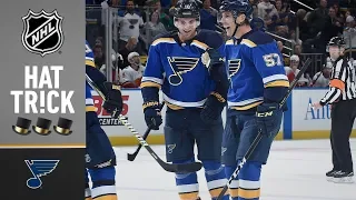 David Perron tallies fourth career hat trick