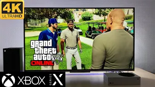 GTA 5 Online Fidelity Mode 30fps - Gameplay Xbox Series X (4K TV)