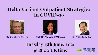 Delta Variant Outpatient Strategies in COVID-19. Carlette Norwood-Williams and Dr Chetty