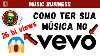 Como ter minha música no Vevo