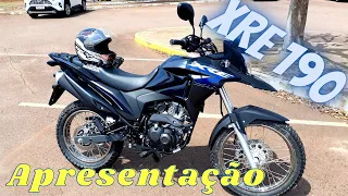 XRE 190 2020. Apresentação da nova moto do canal. #XRE190 #motonova #escapenocerrado #rondonópolis