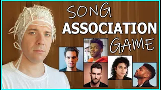 SONG ASSOCIATION GAME 2 (my poor hair! 😳) - Maroon 5, Usher, P!ATD, Lil Nas X
