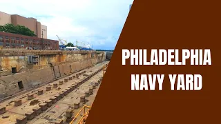At Drydock No 3, Philadelphia Navy Yard