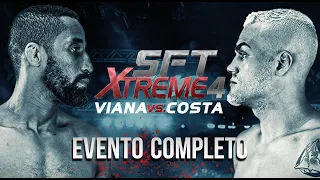 EVENTO COMPLETO XTREME | SFTX 4 | VIANA vs COSTA | DISPUTA DE CINTURÃO