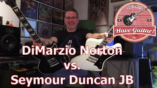 DiMarzio Norton vs Seymour Duncan JB - pickup shoot out!