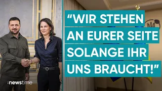 Zeichen von Anerkennung: Baerbock reist erneut in die Ukraine