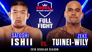 Full Fight | Satoshi Ishii vs Zeke Tuinei-Wily | PFL 3, 2019