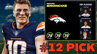 Rebuilding The Bo Nix Denver Broncos in Madden 24