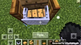 Minecraft | membuat kursi dan kita bisa duduk