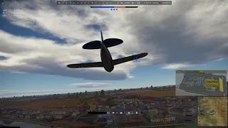 War Thunder: 7-kill streak with F2A-1