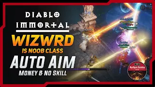 People Be Like When Watching Me Do PVP - OMG WIZARD NO SKILL & MONEY ONLY - Diablo Immortal