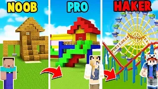 MINECRAFT - PLAC ZABAW | NOOB vs PRO vs HAKER | Vito vs Bella