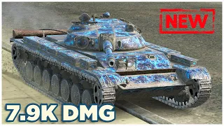 T-100 LT • 7.9K DMG • 4 KILLS • WoT Blitz