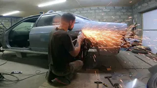 Performance Rebuilds Nissan Skyline r33 Сварка задних арок