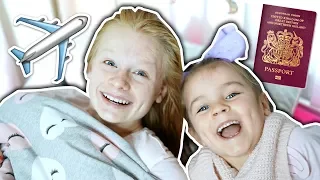 WAKING KIDS UP TO FLY TO ANOTHER COUNTRY!! | Family Fizz