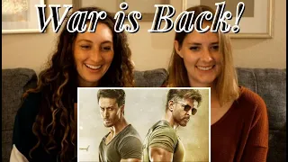 WAR Trailer Reaction | Hrithik Roshan, Tiger Shroff, Vaani Kapoor | Official Trailer