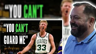 BRITS React to Larry Bird Trash Talking