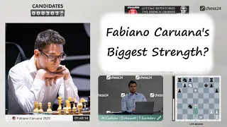 Magnus Carlsen tells Fabiano Caruana's Biggest Strength in Chess