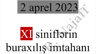 2 aprel 2023 ingilis dili