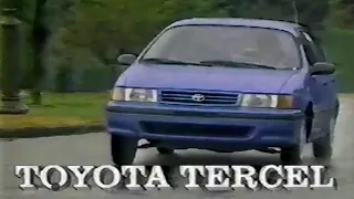 1990 Toyota Tercel LE  - Driver's Seat Retro