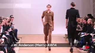 Fashion Show J.W. ANDERSON Autumn Winter 2014 2015 London Menswear by Fashion Channel